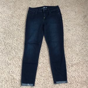 old navy rock star super skinny ankle jeans